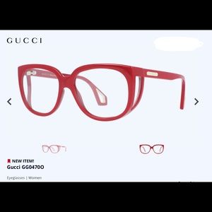 Red Gucci Frames Women’s (New 2019)